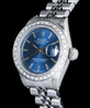 Rolex Datejust Lady 26 Blu Jubilee Blue Jeans 69174 Bezel Diamonds  
